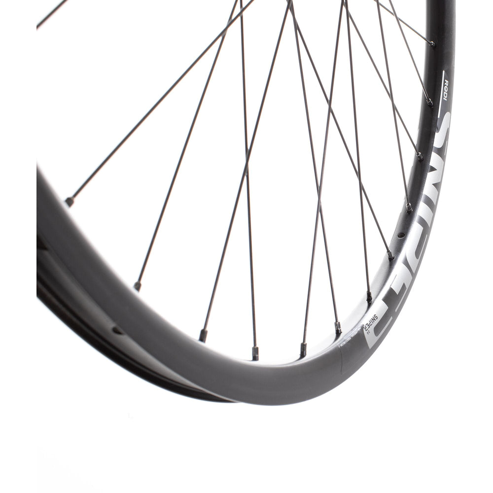 M Part Wheels Gravel Front Wheel Shimano QB 400 6B Hub QR 100mm 700c Sniper 24 Rim black