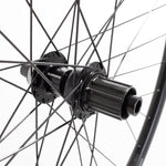 M Part Wheels Gravel Rear Wheel Shimano TC500 CL Hub TA 142x12 MS 700c Sniper 24 Rim black