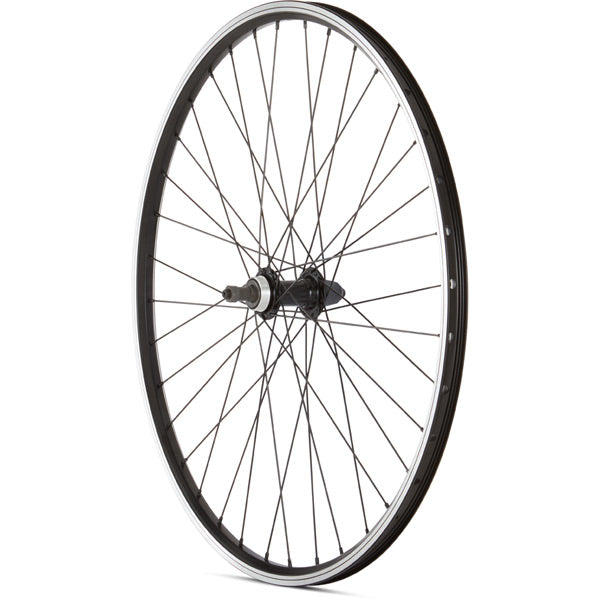 MTB Rear Quick Release Screw On Wheel black 27.5 inch