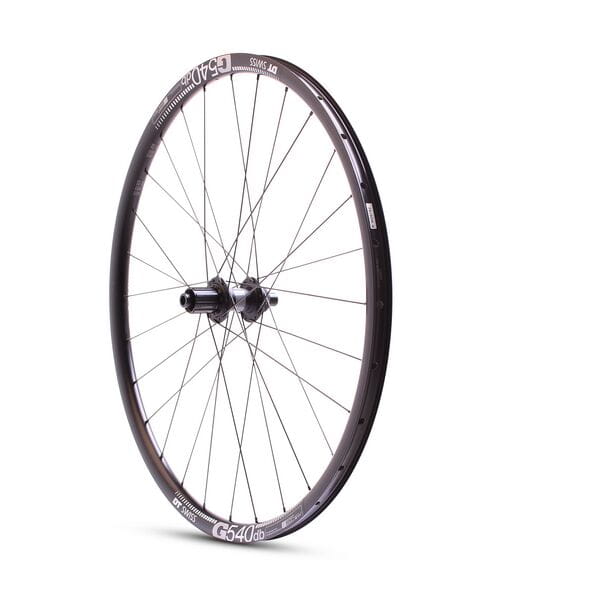 Gravel Rear Wheel DT 370 CL Hub G 540 Rim TLR black 700c