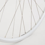 M Part Wheels Hybrid Front Solid Axle Wheel silver 700c