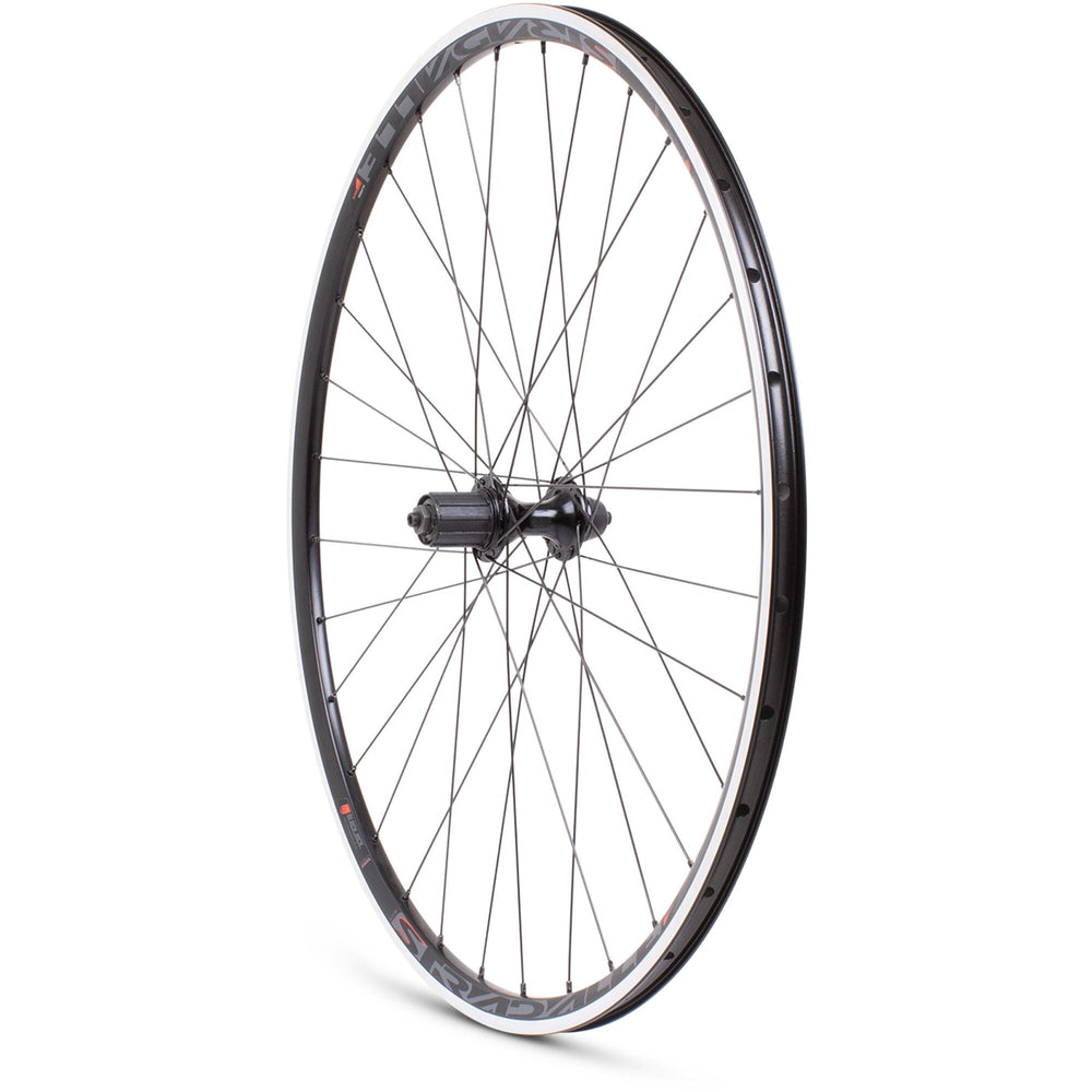 Road Rear Quick Release Cassette Wheel black 700c