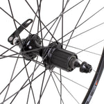 Road Rear Quick Release Cassette Wheel black 700c