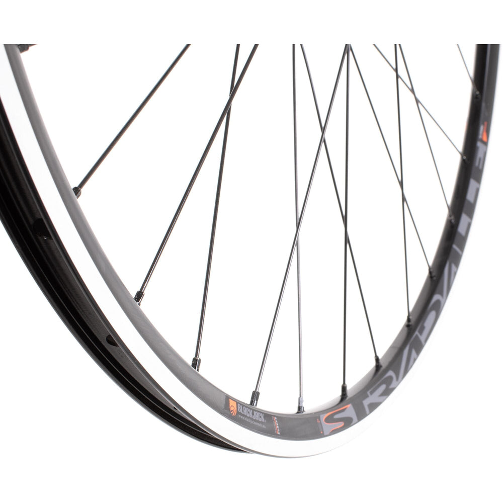 Road Rear Quick Release Cassette Wheel black 700c