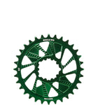 Wheels Manufacturing Wheels MFG Chainring - Anodized Sram T-Type - 32 teeth / Green