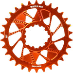 Wheels Manufacturing Wheels MFG Chainring - Anodized Shimano Direct Mount HG+ - 1.5mm Inboard - 30 teeth / Orange