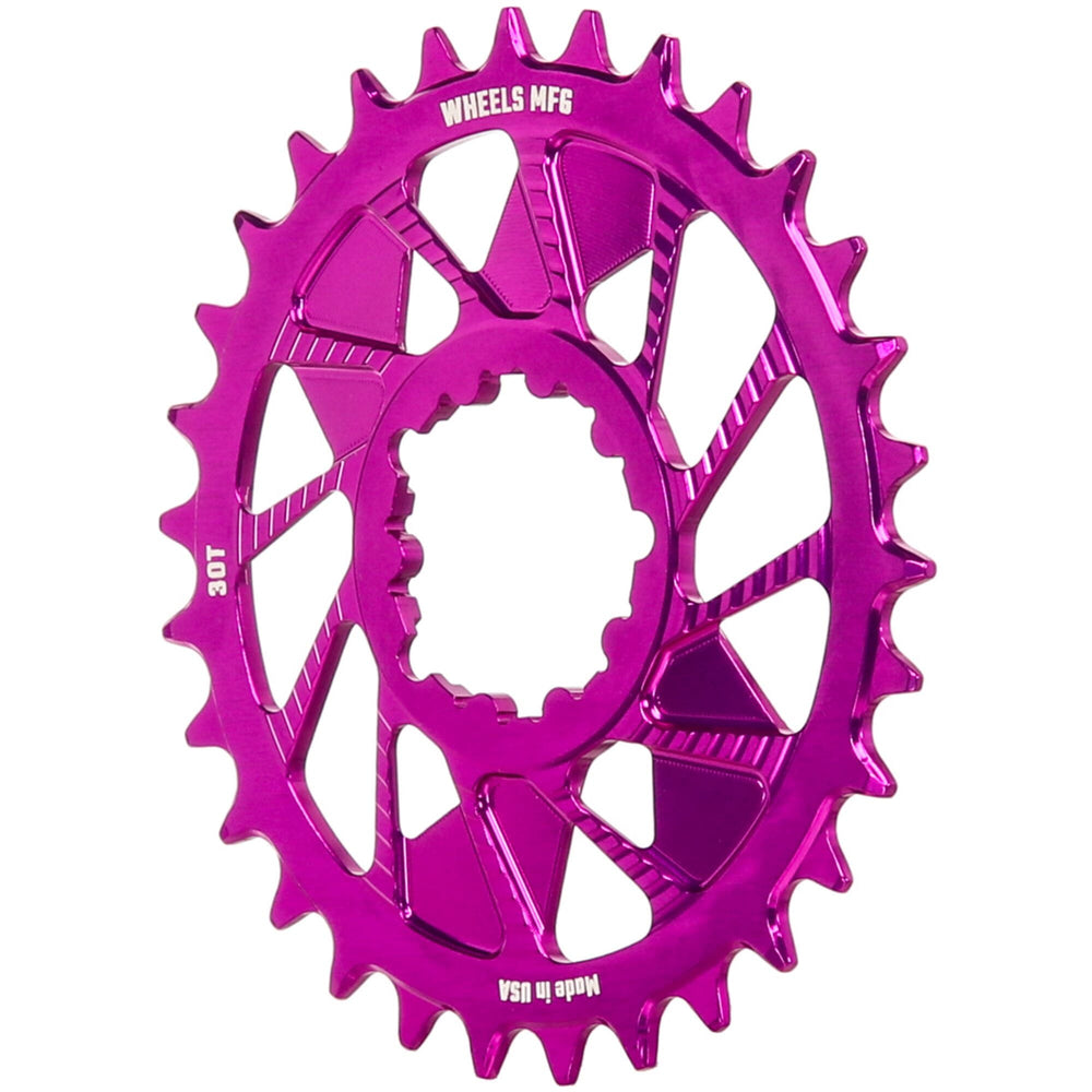 Wheels Manufacturing Wheels MFG Chainring - Anodized Shimano Direct Mount HG+ - 1.5mm Inboard