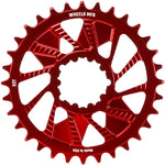 Wheels Manufacturing Wheels MFG Chainring - Anodized Shimano Direct Mount HG+ - 1.5mm Inboard - 32 teeth / Red