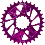 Wheels Manufacturing Wheels MFG Chainring - Anodized Shimano Direct Mount HG+ - 1.5mm Outboard - 32 teeth / Purple