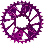 Wheels Manufacturing Wheels MFG Chainring - Anodized Shimano Direct Mount HG+ - 1.5mm Inboard - 34 teeth / Purple