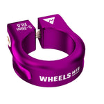Wheels Manufacturing Seat Post Collar 28.6mm - Purple