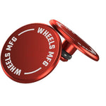Wheels Manufacturing Anodized Thru-axle Caps - Red