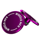 Wheels Manufacturing Anodized Thru-axle Caps - Purple