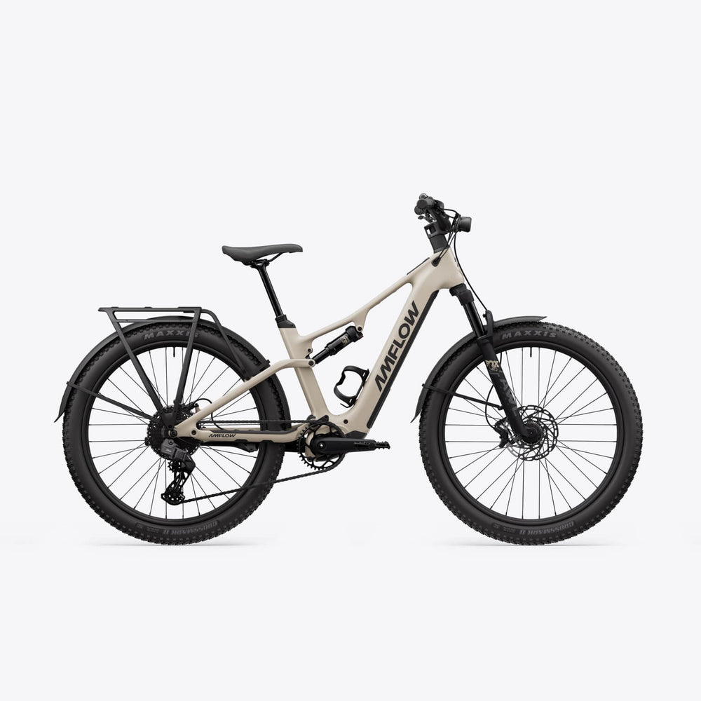 Amflow TL Carbon in Silica Beige, side view, drive side