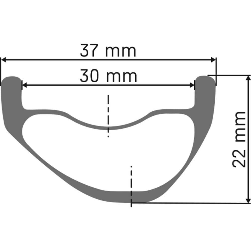 DT Swiss XMC 1500, 30 mm rim, BOOST axle, 29 inch front