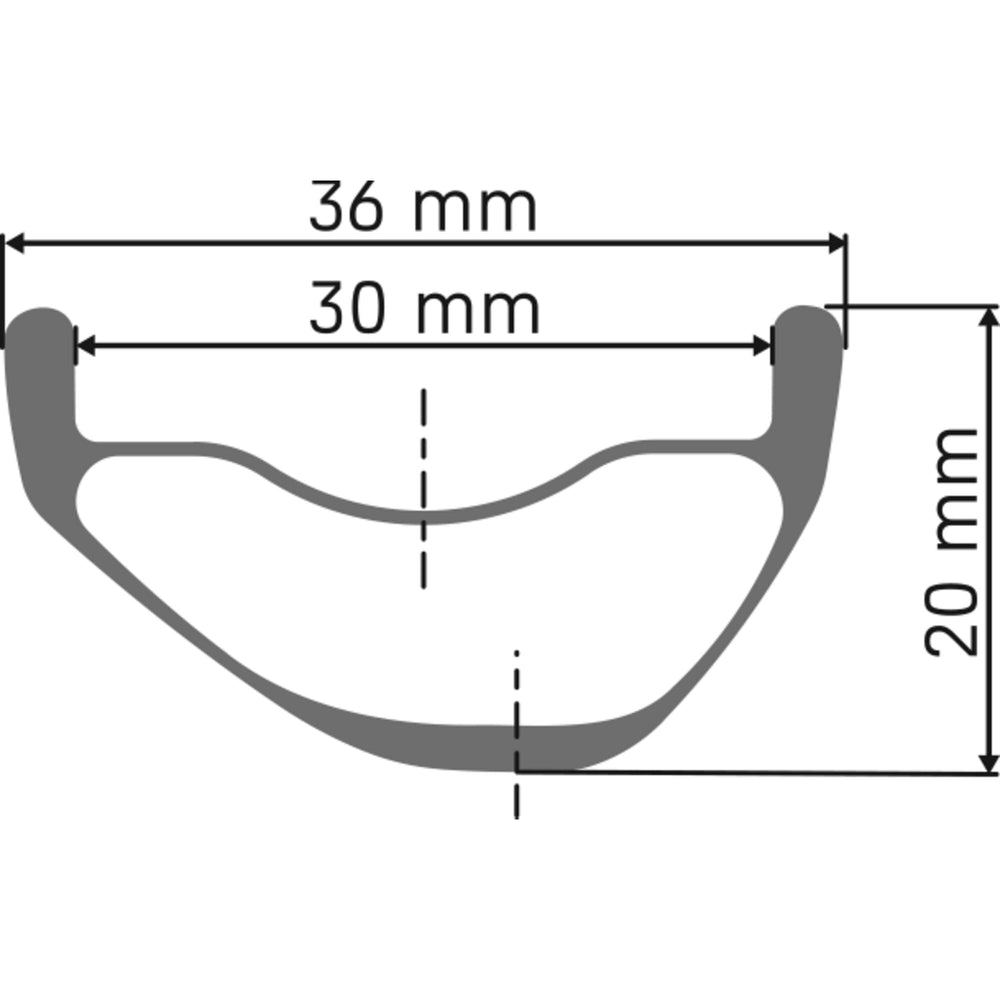 DT Swiss XRC 1500, 30 mm rim, BOOST axle, 29 inch front