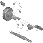 Shimano SW-M8050 A lever right hand