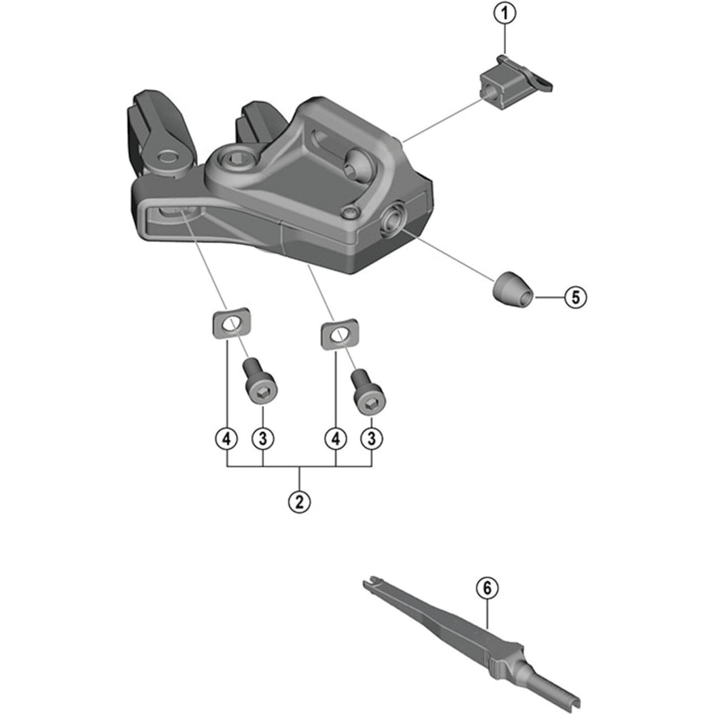 Shimano SL-M8100-I integration nut