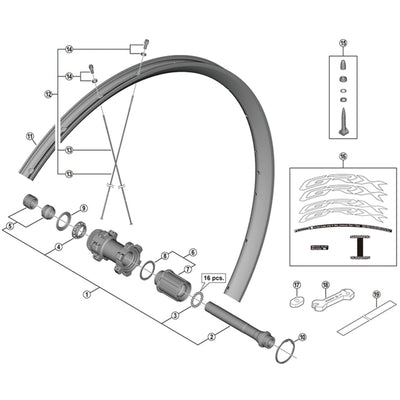 WH-RX570-TL-650B spoke, 277 mm