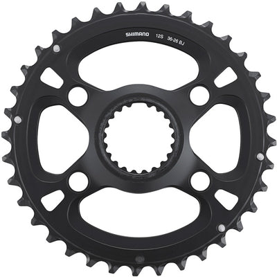 Shimano FC-M8100-2 chainring, 36T-BJ for 36-26T