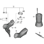 Shimano ST-R9270 Bracket covers, pair