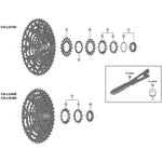 Shimano CS-LG700-11 sprocket 17T