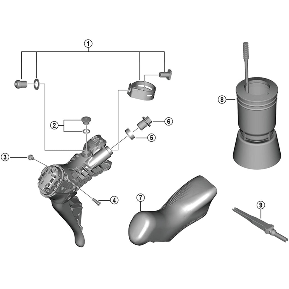 Shimano ST-R7170 dummy plug