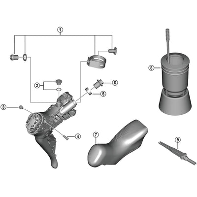 Shimano ST-R7170 dummy plug