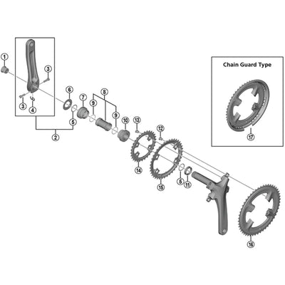 Shimano FC-3503 spacer