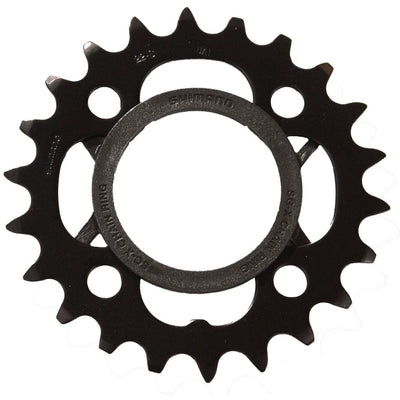Shimano FC-M391 Acera 9 speed inner chainring, 22T, black with chain protector