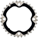 Shimano FC-T521 10 speed triple middle chainring 32T-AE, black