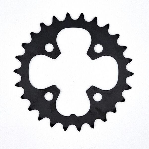 Shimano FC-T4010 Alivio 9 speed triple inner chainring, 26T with chain protector