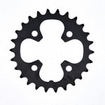 Shimano FC-T4010 Alivio 9 speed triple inner chainring, 26T with chain protector