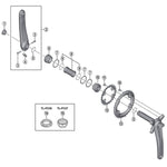 Shimano FC-MT700 left hand crank arm, 170 mm