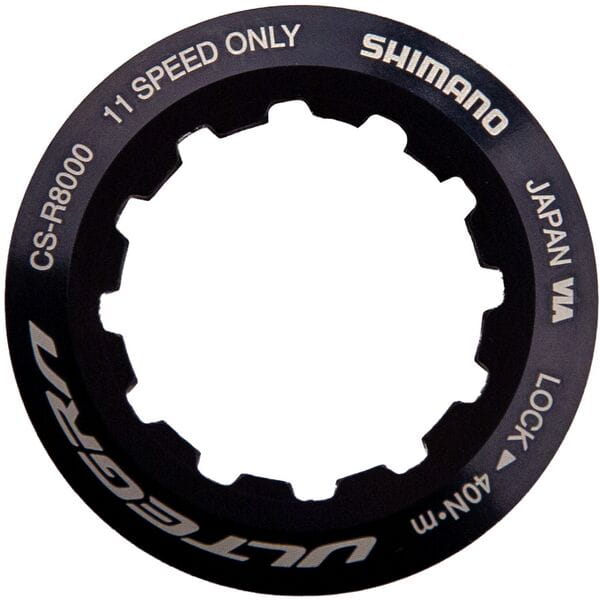 Shimano CS-R8000 lock ring and spacer