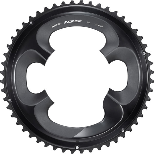 FC-R7000 105 11 speed outer chainring, 52T-MT, black