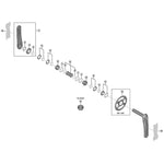Shimano FC-M9100 XTR left hand crank arm