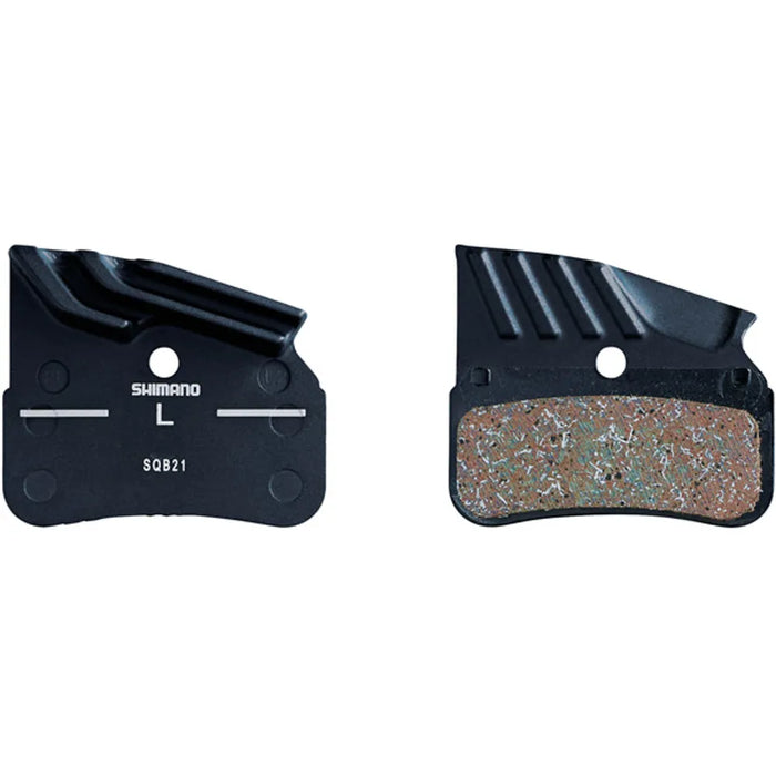 Shimano XTR BRBX N04C Disc Brake Pads and Spring with Fin Metal