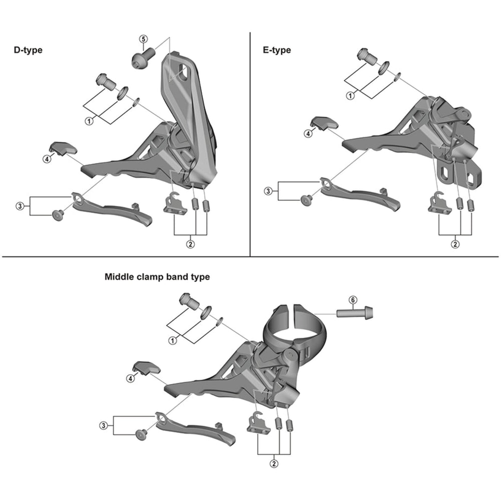Shimano FD-M7100 chain catcher unit
