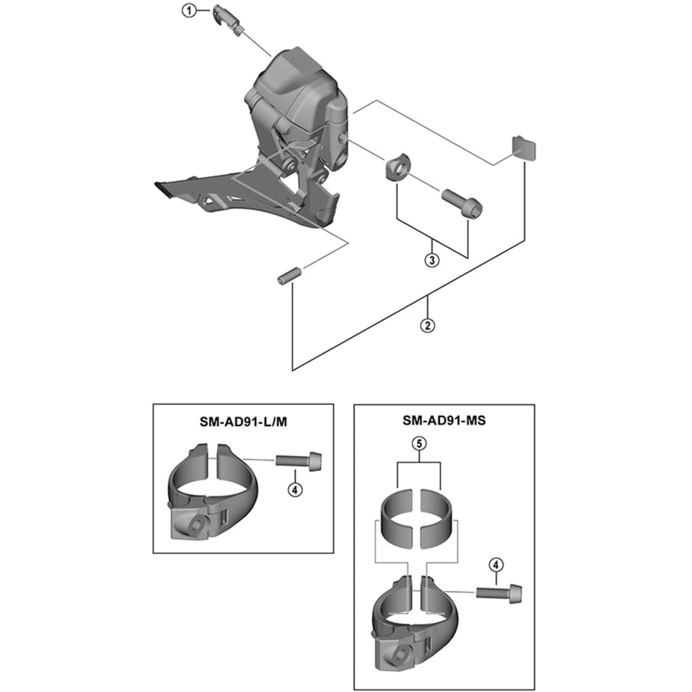 Shimano FD-R9250 plug cover