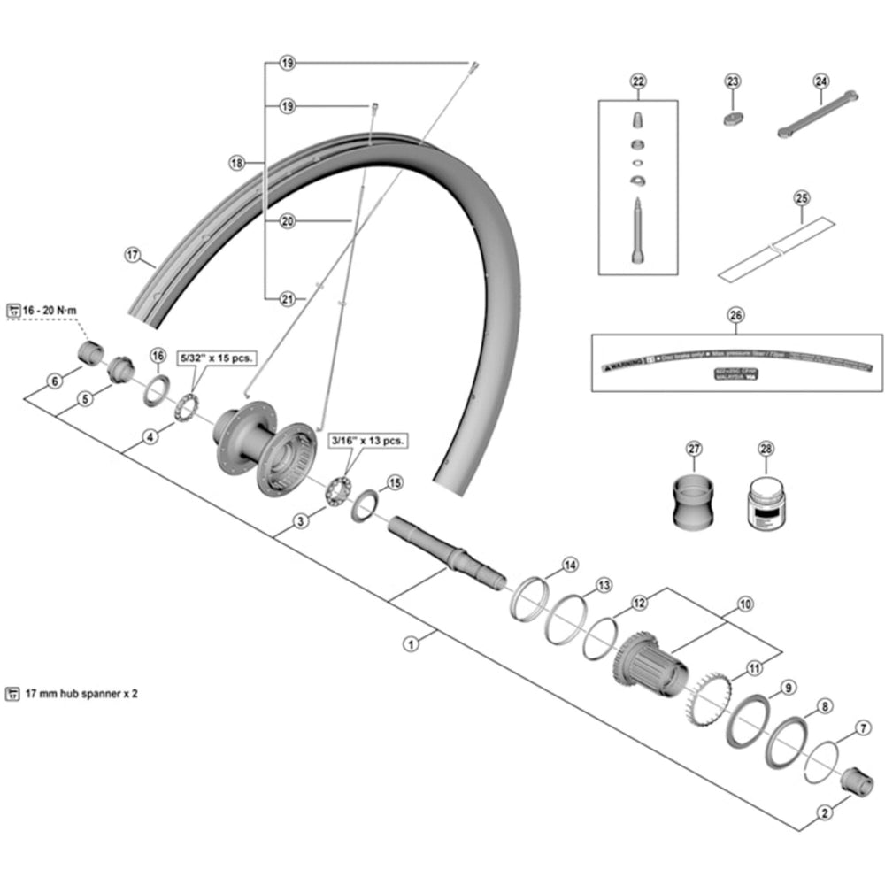Shimano FH-M8110 inner cover