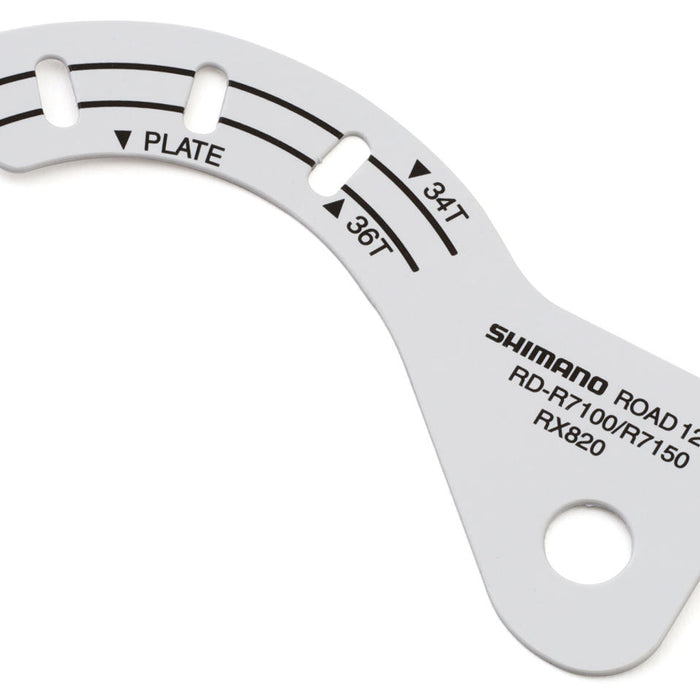 Shimano RD-RX820 GG adjust gauge