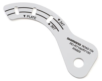 Shimano RD-RX820 GG adjust gauge