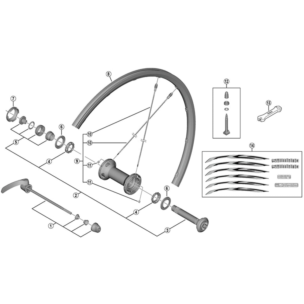 Shimano WH-6800 left hand dust cover