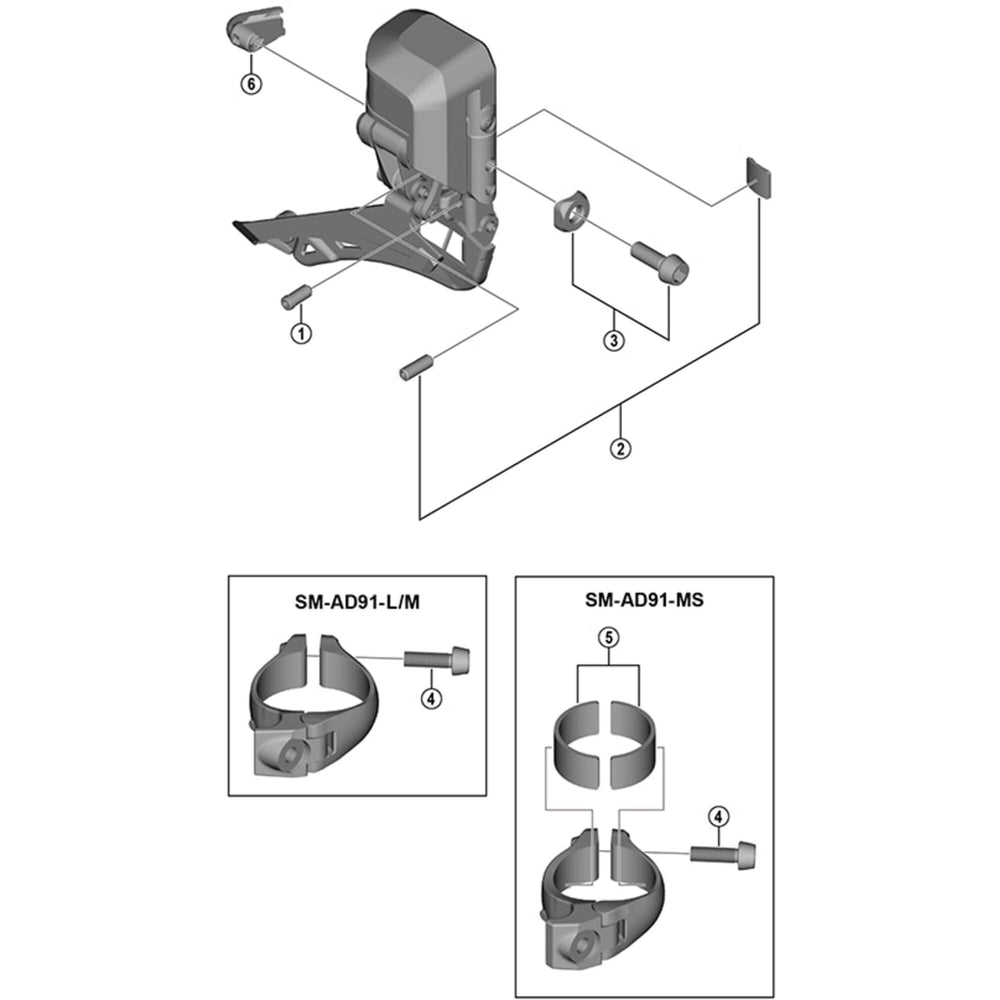 Shimano FD-R9150 plug cover
