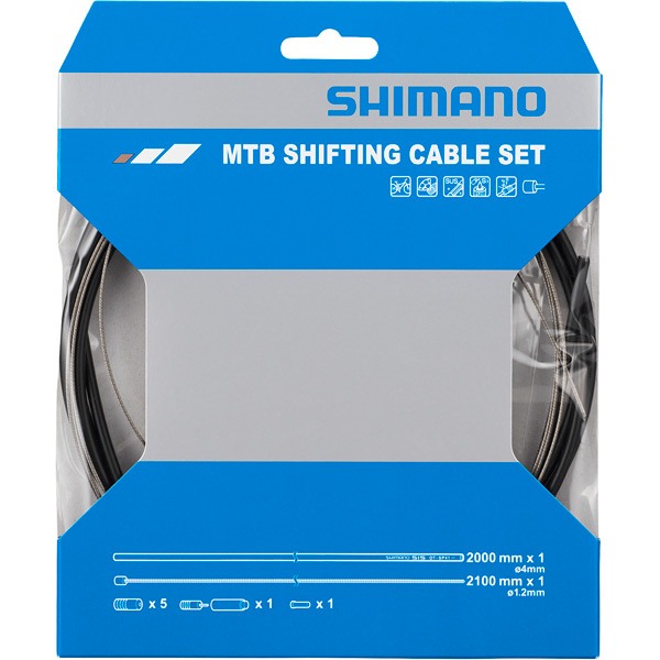 CABLE S/S MTB gear set rear BK