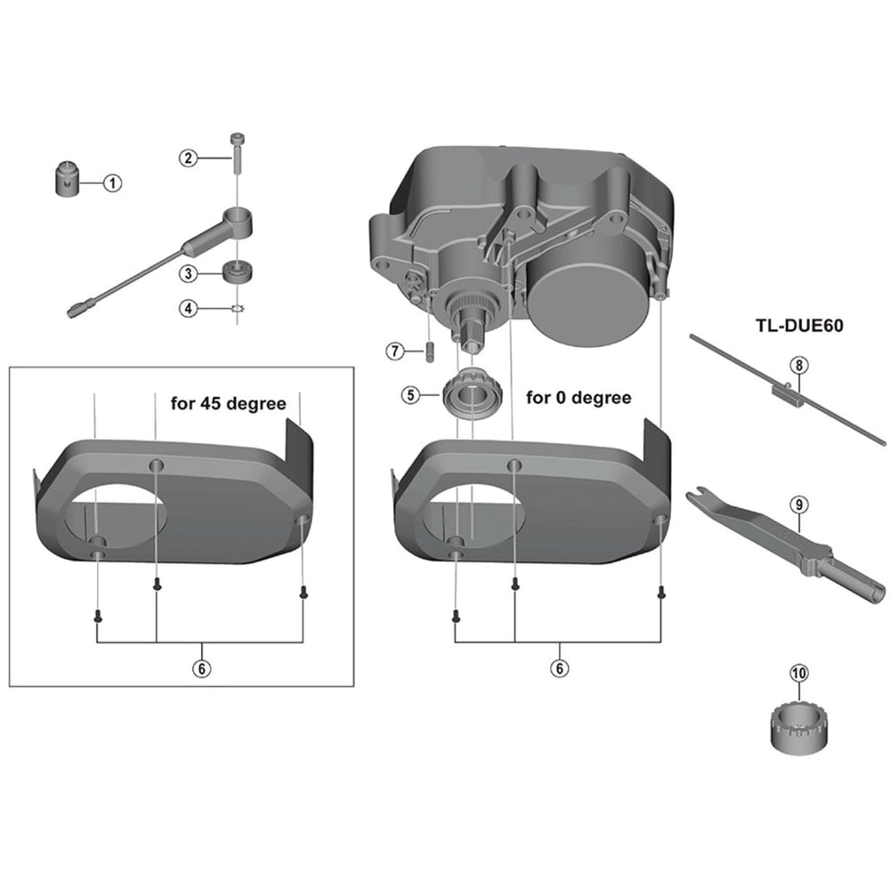 Shimano DU-E6000 lock ring