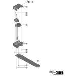 Shimano BM-E6000 harness assembly 1000mm