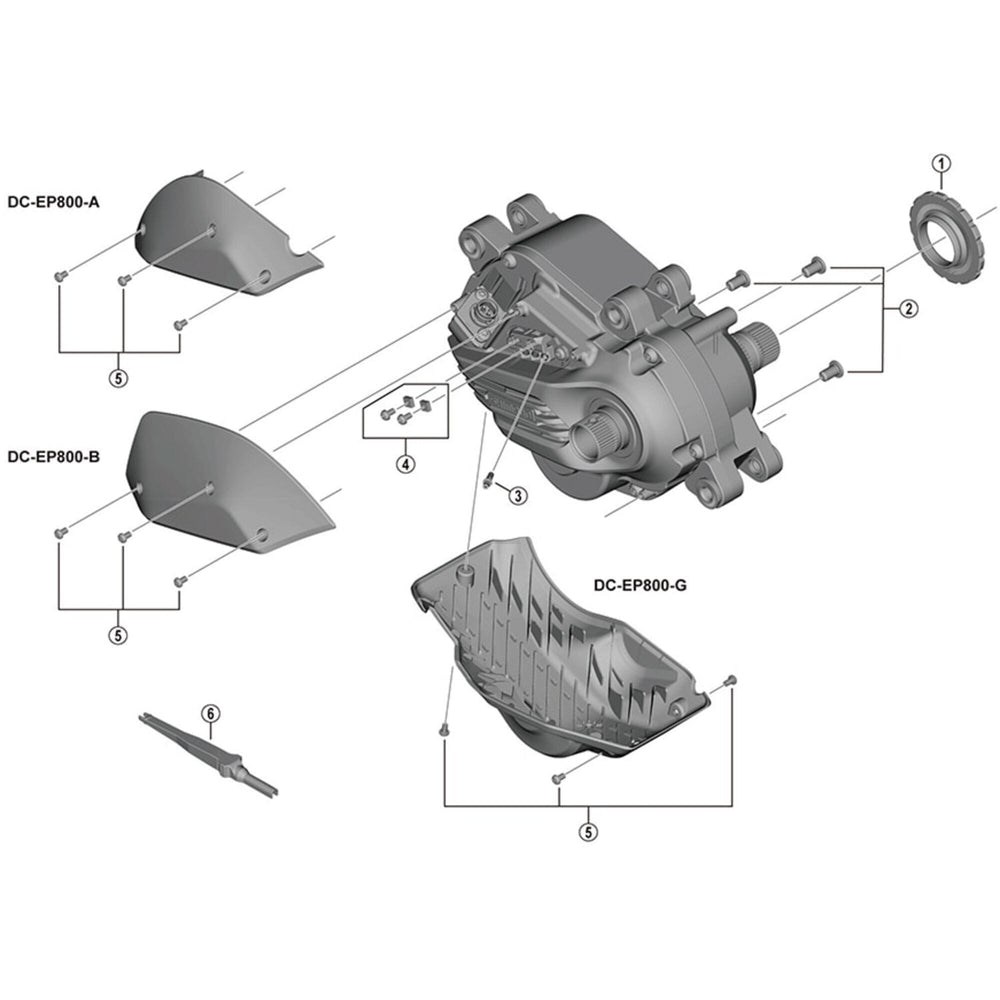 Shimano DU-E6100 Lock Ring