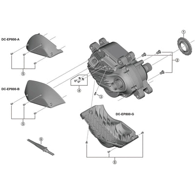 Shimano DU-E6100 Lock Ring